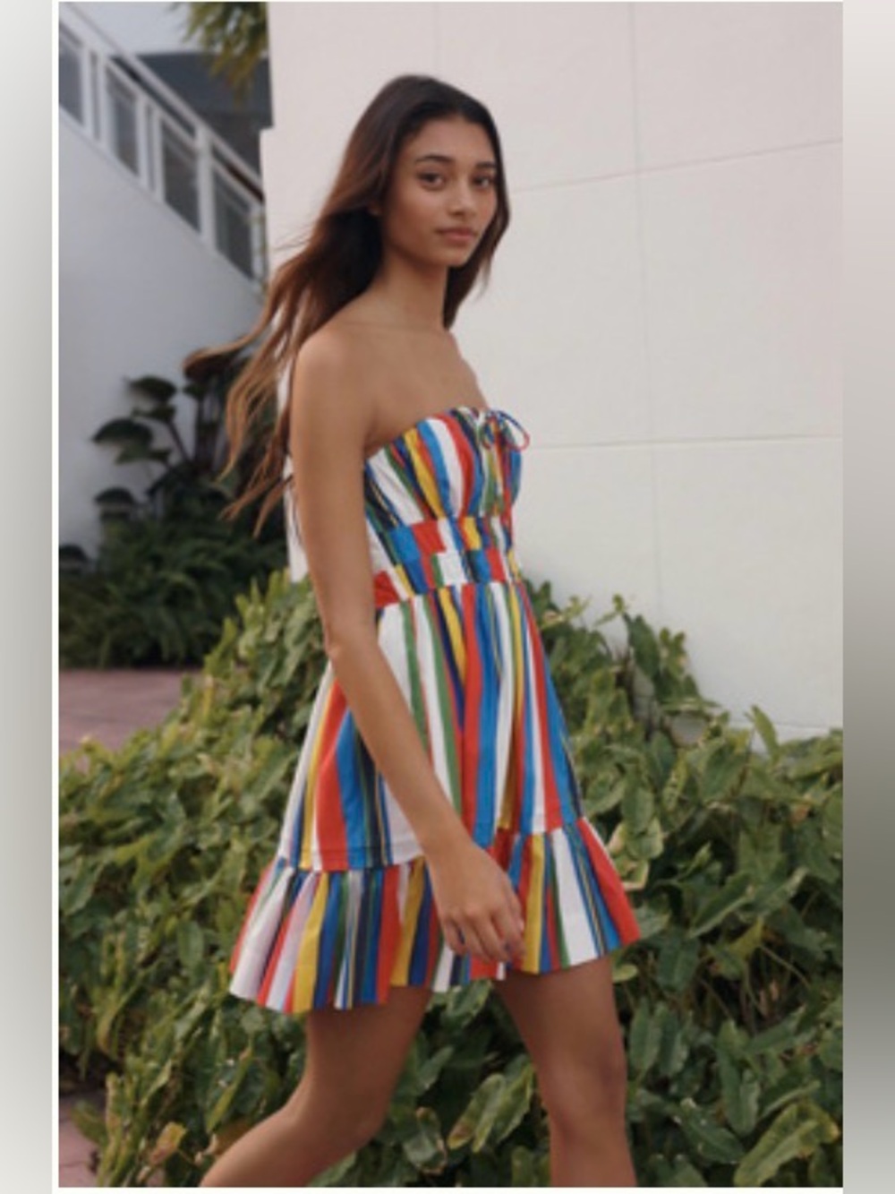 Anthropologie BNWT somerset strapless mini dress